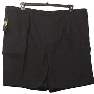 NEW Polo Ralph Lauren Tyler Shorts!  44 B (42)  Black  Pleated  9 Inch Inseam